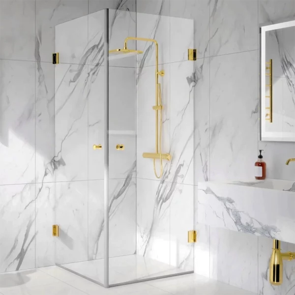 מקלחון פינתי כנפיים זהב