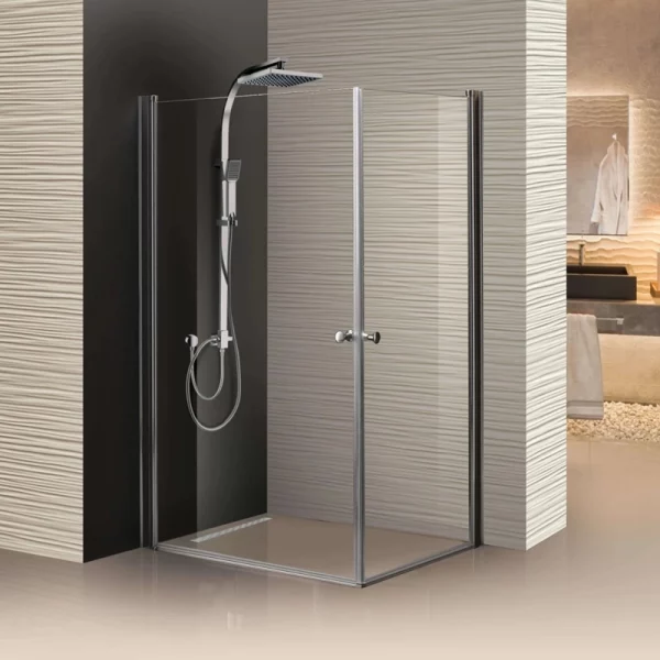 מקלחון פינתי כנפיים ניקל